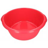 Merkloos / Sans marque Hega Hoger Afwasteil - 15L - rond - rood - 42 x 17 cm - afwasbak