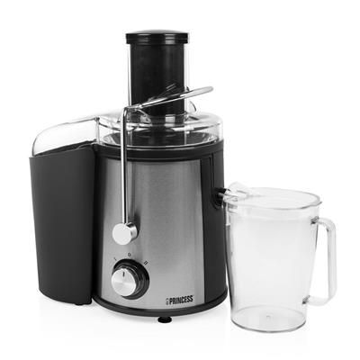 Princess 203040 Sapcentrifuge - Centrifugal Juicer - Black & Stainless Steel