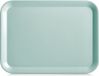 Zeller Dienblad - aqua blauw - kunststof - 44 x 32 cm - rechthoekig
