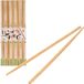 Concorde Sushi eetstokjes - 5x setjes - bamboe hout - 24 cm - Aziatische eetstokjes