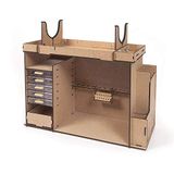 Houten OCCRE Houten model OCCRE 19110 draagbaar werkplaatsmeubel
