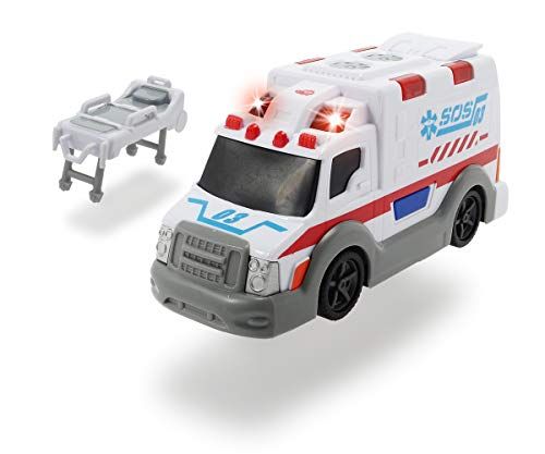 Dickie Toys Action Series Ambulance - 15 cm - Wit