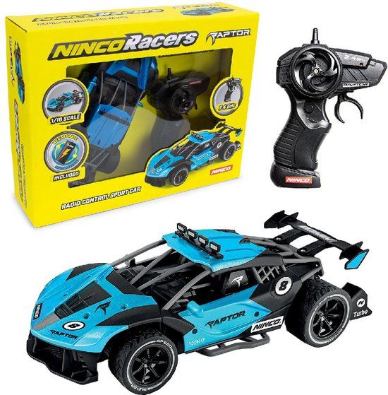 Ninco Raptor 1:16 Speelgoedauto Radiografisch Bestuurbaar Blauw