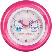 Hello Kitty kinderwandklok analoog roze HK28-5