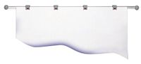 Maul Planhouder wandrail, aluminium, 104,5 x 3,8 cm, zilver/grijs