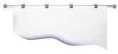 Maul Planhouder wandrail, aluminium, 104,5 x 3,8 cm, zilver/grijs