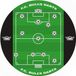 Bull's Game Dartbord Voetbal