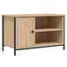 VidaXL TV-meubel 80x40x50 cm bewerkt hout sonoma eikenkleurig