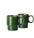 Sagaform Set van 2 mokken vert 300ml