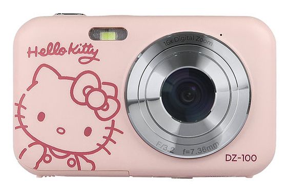 YASHICA Hello Kitty DZ100 - Roze