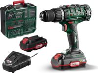 PARKSIDE® 20V 2-en-1 kit de démarrage de visseuse sans fil PABS 20 Li G8, avec 2 batteries et chargeur
