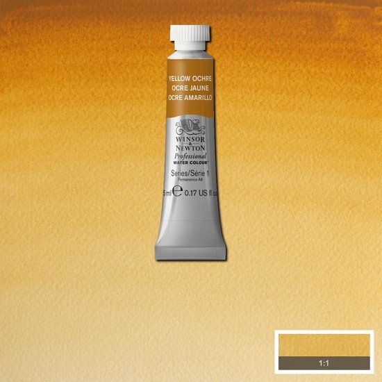 W&amp;N Professional Aquarelverf 5ml | Yellow Ochre