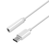 AISENS Adapter USB C naar 3.5mm Jack - 15cm - Wit