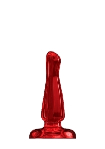 Bottom Line - Buttplug - Model 3 Red - 4inch