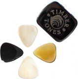 Bone Tones Mixed Tin - 4 Mixed Colour Guitar Picks