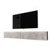 Selsey Kane - TV-lowboard hangend/staand 180 cm (betonlook met led)