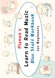 Pianon's Learn to Read Music: Blue Staff Workbook for Beginners