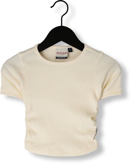 Retour Jeans Retour Kathlyn T-shirt Meisjes - Wit - Maat 122/128