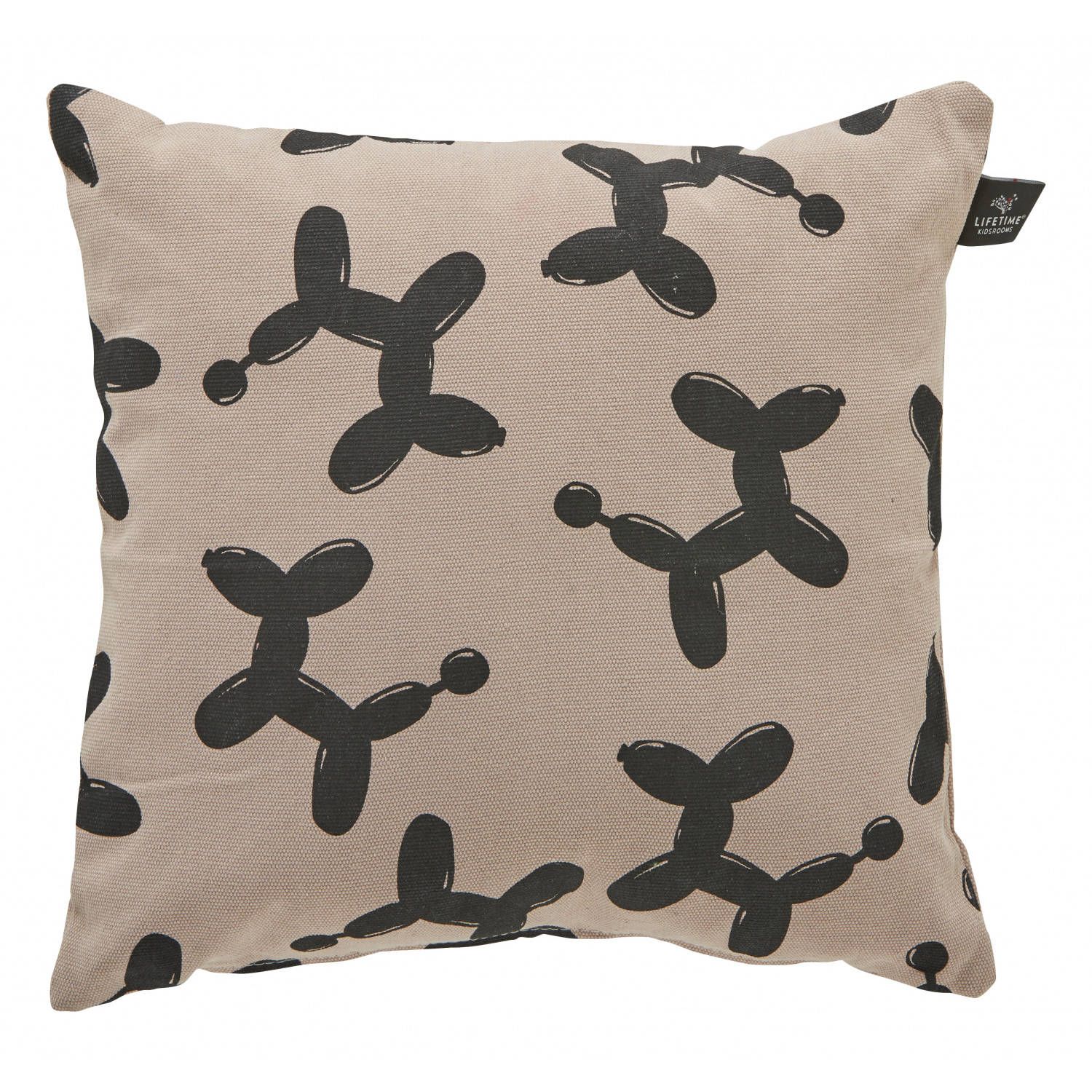 LIFETIME Kidsrooms Vierkant Kussen Dogs - Katoen - Multi - 2023