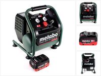 Metabo Power 160-5 18 LTX BL OF Snoerloze compressor 18 V 8,0 bar Brushless + 1x LiHD accupack 8,0 Ah - zonder lader