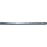 HALCÖ Drukpen vierkant 9 mm - lengte 160 mm - vierkante stift, verzinkt staal