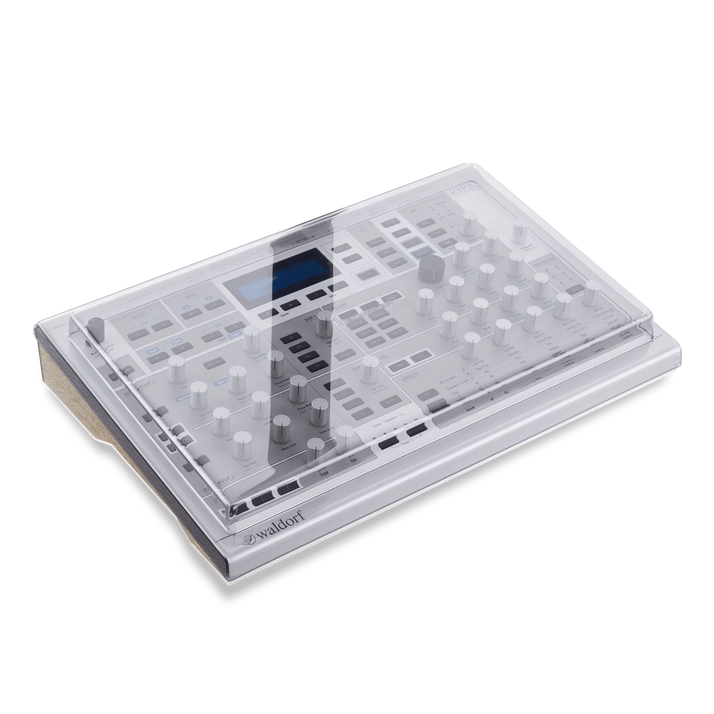 Decksaver DS-PC-MIRIDIUMKYRA - Mixer/controller cover - Transparent