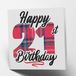 Maturi Tartankaart "Happy 21st Birthday" - van binnen blanco