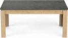 Demeyre Demeyere AUSTIN eettafel - 6 personen - Hamilton eik en Sidewalk decor - L179 x D 90 x H 77 cm
