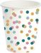 Duni Feestbekers Dream Dots 240 Ml Wit 10 Stuks