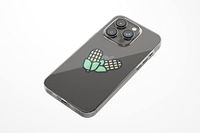 Bonateks, Digitaal bedrukte hoes, compatibel met iPhone 14 Pro, telefoonhoes, beschermhoes, schokbestendig, siliconen, flexibel, transparant