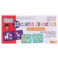 Een doos van 15 dierenpuzzels om moeders en baby's te combineren. zwart