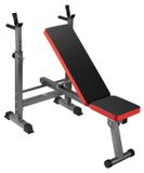 Banc de musculation pliable - 230 kg - Acier - Réglable