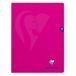 Clairefontaine Mimesys A4-notitieboek, geruit, 48 pagina's, roze