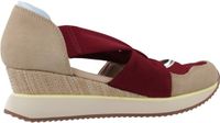 GIOSEPPO 78614G Bordeuax Sandalen met hak Vrouwen Leer 36 EU