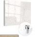 MuchoWow® Peinture sur verre 80x60 cm - Peinture acrylique sur verre - Motif - Terrazzo - Structure - Photo sur verre - Peinture