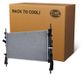 HELLA 8MK 366 300-311: Radiateur, refroidisseur d'eau, radiateur moteur pour FORD Transit Mk6 fourgon (V347, V348, FA) et Transit Mk6 bus (V347, V348, FD, FB, FS, FZ, FC)