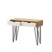 The Furniture Project Consoletafel, modern, 120 x 67 cm, beige/wit