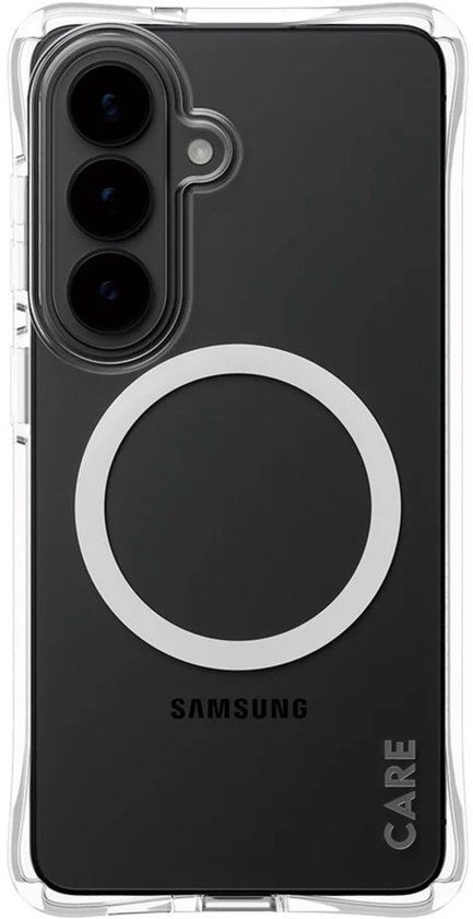 CARE by PanzerGlass Samba Case - Transparant w. Qi Samsung Galaxy S26