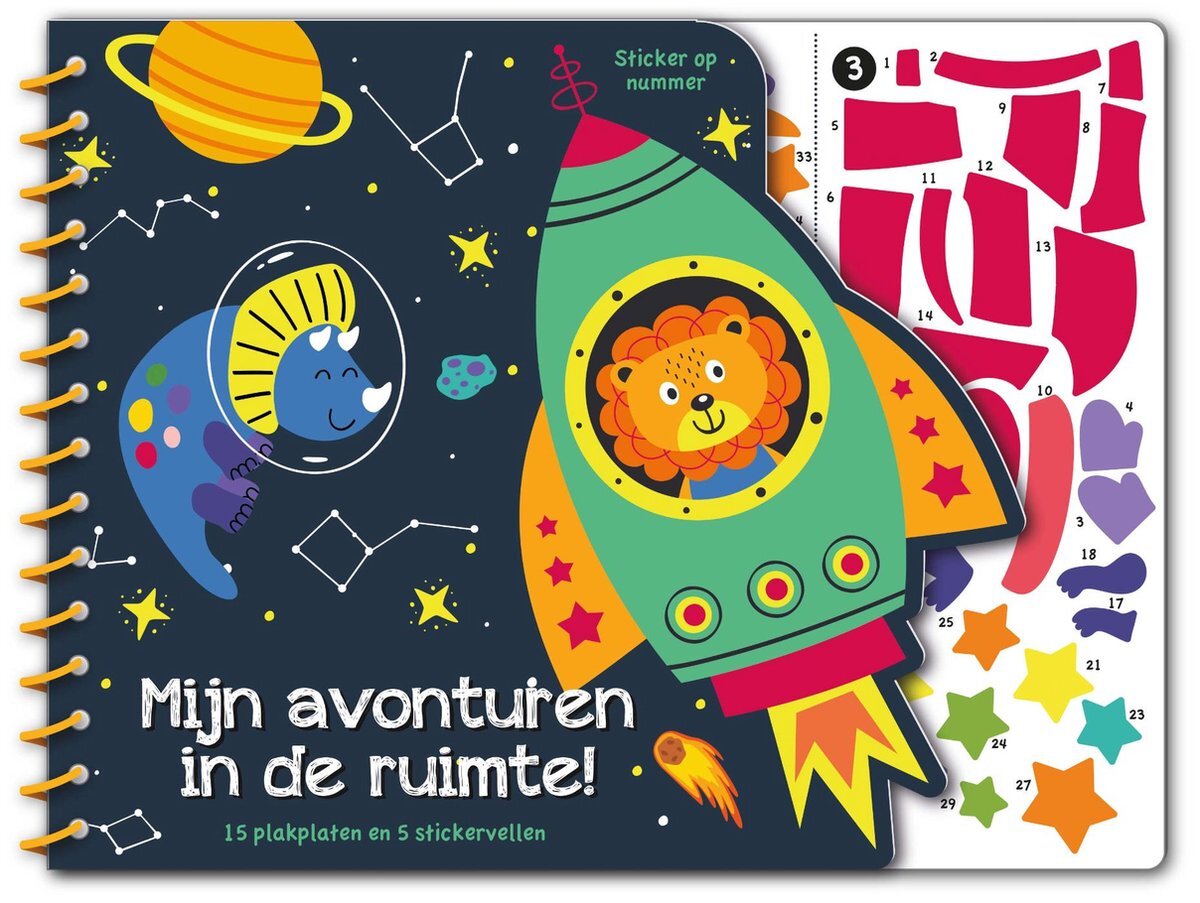 Interstat Stickerboek - Mijn avonturen in de ruimte