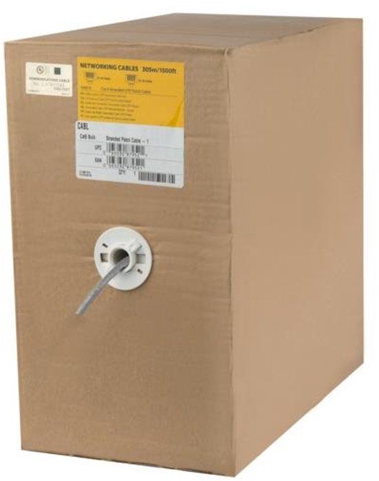 StarTech UTP CAT6 Gigabit Netwerkkabel - 305 meter - Grijs