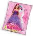 Barbie Fleece plaid Unicorn 130 x 170 cm Roze