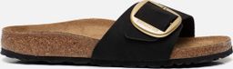 Birkenstock Madrid Big Buckle Slippers - Dames - Zwart - Maat 39