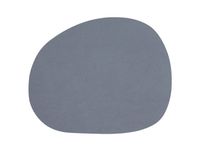Aida Set de table Raw cuir Gris buffalo (gris)