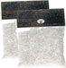 Merkloos / Sans marque Kerst Decoratie Zakje Decoratie Sneeuw/Grind - 2x - Grof - Wit - Voor Kerstdorpen - Handgeschilderd