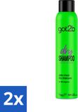 Schwarzkopf Got2B 2 x Droogshampoo Extra Fresh 200 ml