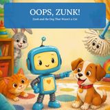 Oops, Zunk!: Zunk and the Dog That Wasn't a Cat — A Funny First Book About How AI Learns, for Kids Ages 4-6