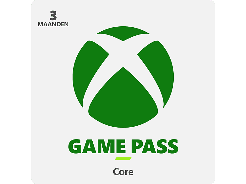 Xbox Game Pass Core - 3 maanden