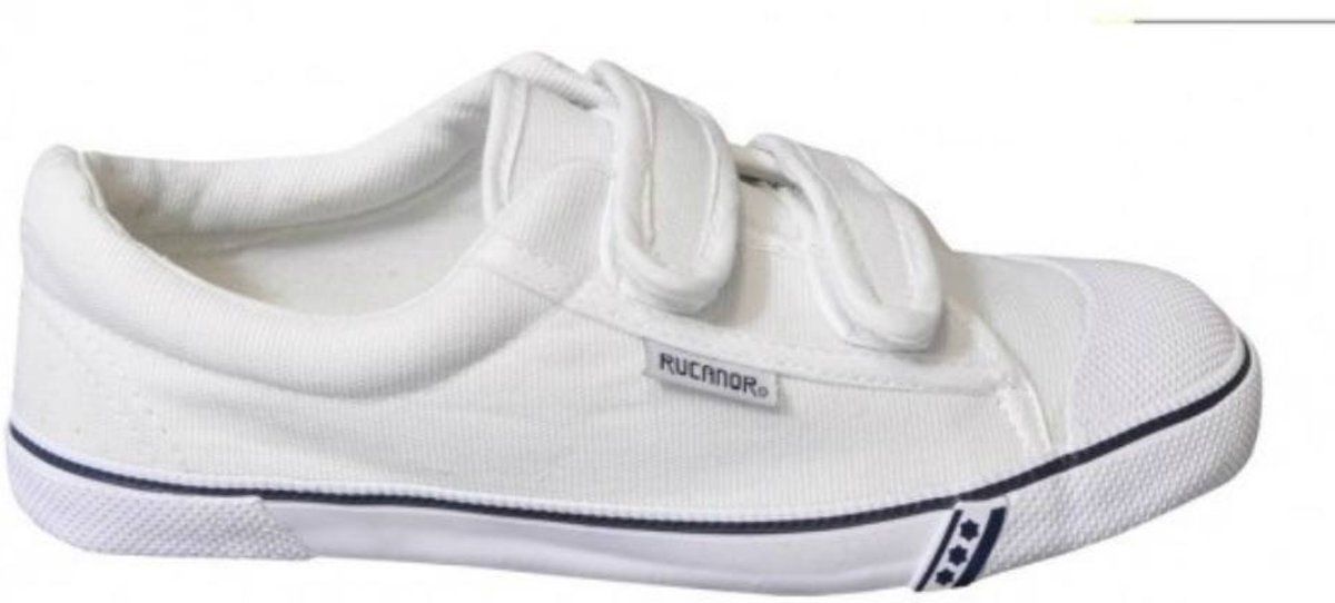 Rucanor Kids Gymschoenen Wit/Wit - Maat: 8715517032865