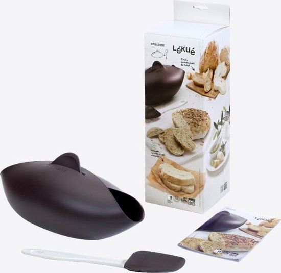 Lékué Bread Kit - Broodbakvorm - Siliconen - Incl. spatel