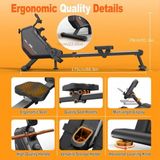 Merkloos / Sans marque Corvance B.V. Roeimachine – Roeitrainer – Fitnessapparaat – Workoutmachine – Hometrainer – Inklapbaar Design – 16 Weerstanden Tot 300 Newton – Draagvermogen 150 kg